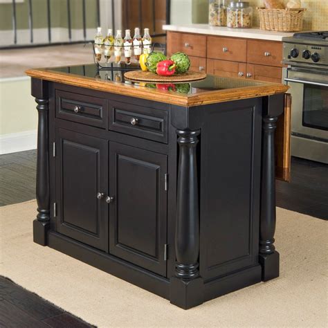 Free 2 Day Shipping Buy Monarch Black And Distressed Oak Island