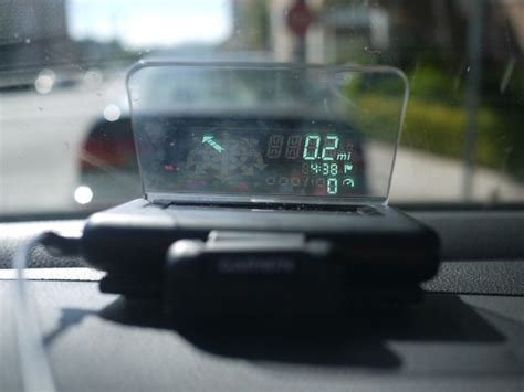 Garmin Head Up Display Offers Safer Navigation At A Price Head Up
