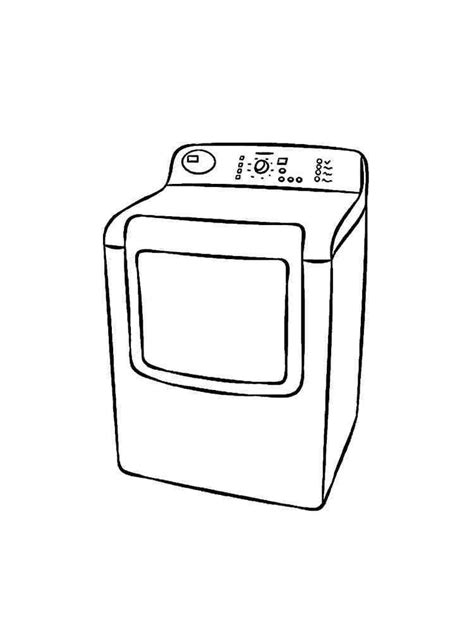 Home Appliances Coloring Pages