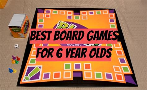 Top 5 Best Board Games For 6 Year Olds 2021 Review