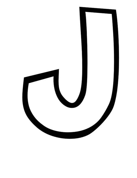 Easy to download in print in pdf or jpeg format. Introducing Letter J Coloring Page For Preschool : Bulk ...