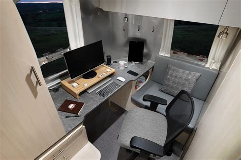Airstreams Newest Trailer Is Designed To Take Your Home Office On The