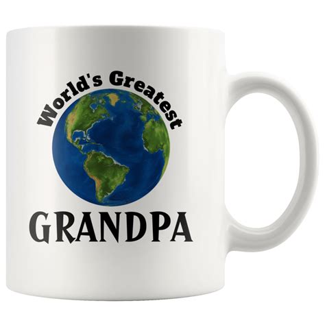 Grandpa Mug, World's Greatest Grandpa Mug, Gift For ...