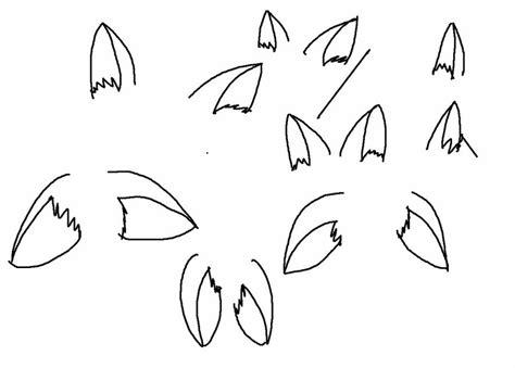 Practice Drawing Dog Ears By Expertofanime On Deviantart