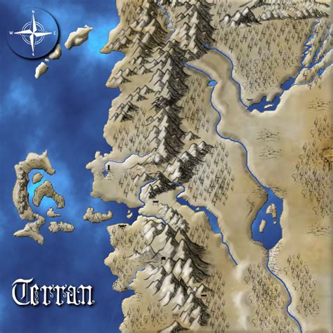 Tutorial Creating A Fantasy Map Gambaran