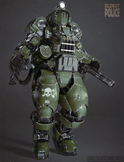 New Character Armor Concept Futuristic Armour Power Armor