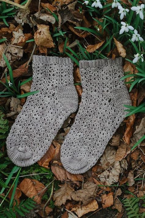 Orache Socks Crochet Pattern By Vicki Brown Lovecrafts Crochet Socks Crochet Socks Pattern
