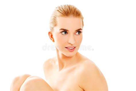 Side View Nude Woman Floor Stock Photos Free Royalty Free Stock