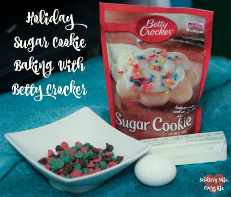 Holiday Sugar Cookie Baking With Betty Crocker