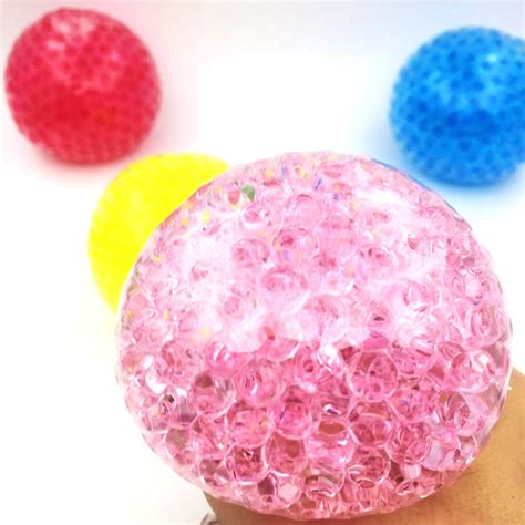 Big Spongy Squishy Gel Bead Anti Stress Ball Funny Fidget Sensory Toy Antistress Oyuncak Gags