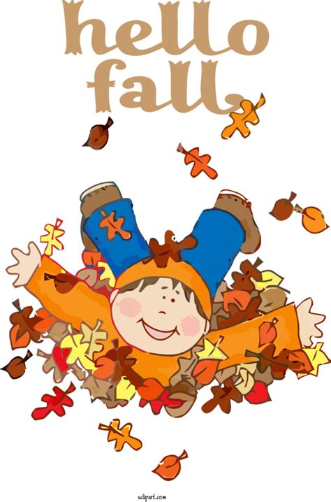 Nature Clip Art For Fall Autumn Cartoon Harvest For Autumn Autumn