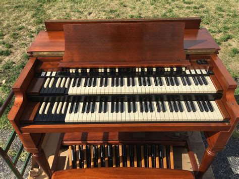 Beautiful 1958 Hammond Model B3 B 3 Organ With Bass Pedals Reverb