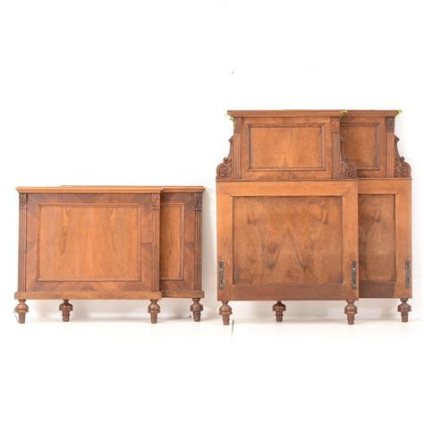 Not all twin beds come with both the headboard and the footboard. Pair of Vintage Twin Headboard and Footboards | Headboard ...