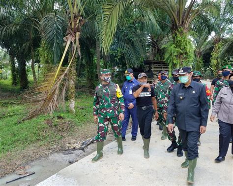 Dalam Kegiatan Kunker Meninjau Lokasi, Waaster Kasad Bid Ren dan Puanter Brigjen TNI Sugiyono ...
