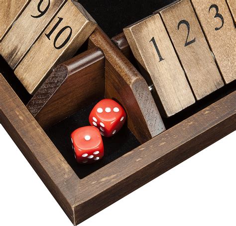 Shut The Box Game 4 Player Royal Billiard And Recreation