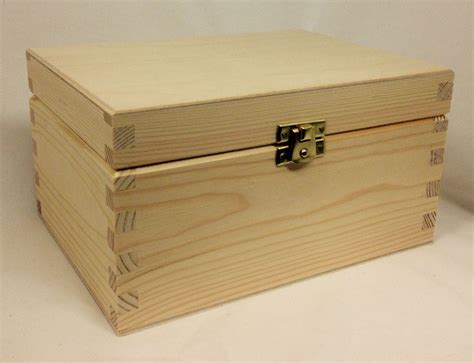 Pine Wood Storage Box Xxlarge