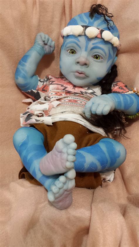 Made To Order Navi Avatar Baby Fantasy Baby Reborn Etsy