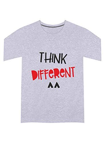 Creativit Graphic Printed T Shirt For Unisex Think Different Unique