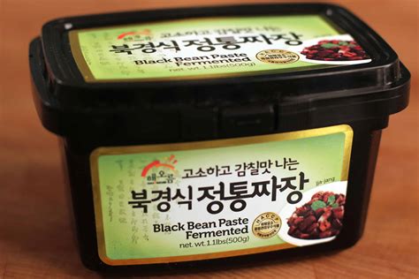 black bean paste chunjang korean cooking ingredients