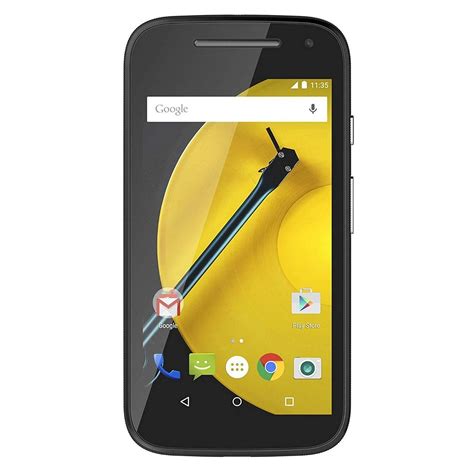 Motorola Moto E 2nd Gen 8gb Black Atandt Prepaid Cell Phones