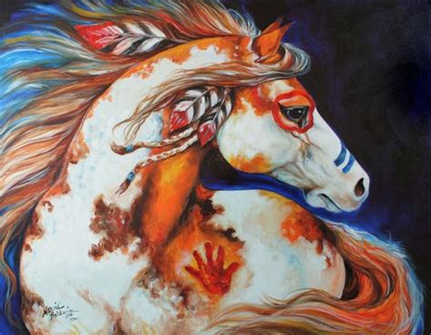 Spirit Indian War Horse Commissioned By Marcia Baldwin From