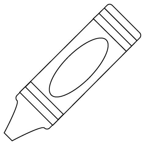 Crayola Crayons For Kids Coloring Page Free Printable Coloring Pages