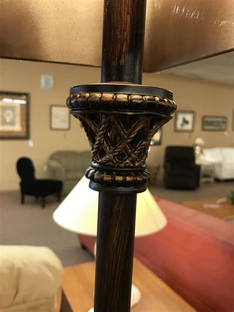 Where to put a candelstick buffet lamp set? 2 GREEN/GOLD BUFFET LAMPS | Delmarva Furniture Consignment