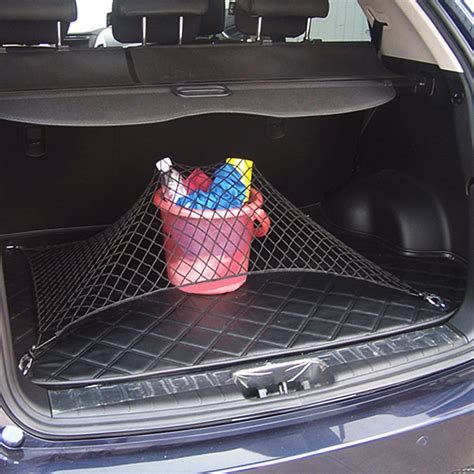 Car And Truck Interior Cargo Nets Trays And Liners Rear Trunk Cargo Net