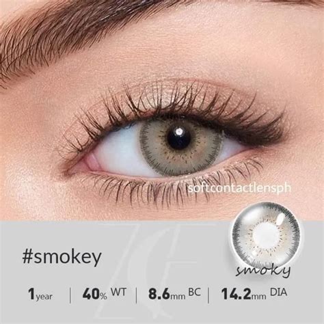 Free Shipping Cod Smoky Latte Normal Size Contact Lens Lazada Ph