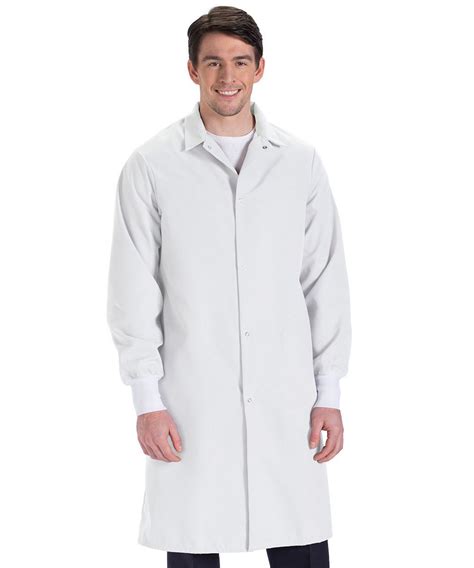 White Mix Of Polyester Doctor Lab Coat Full Sleeves For Hospital Size