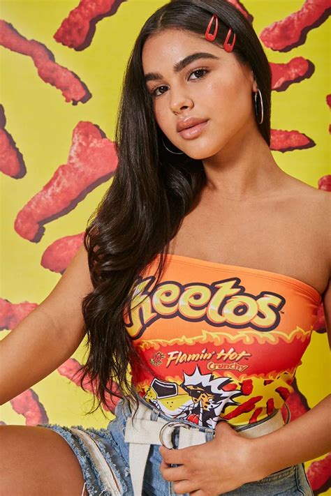 Flamin Hot Cheetos Tube Top Forever 21 Tube Top Hot Cheeto Girl Aesthetic Forever 21 Outfits