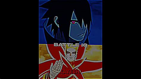 Sasuke No Rinnegan Vs Naruto No Kurama Viral Foryou