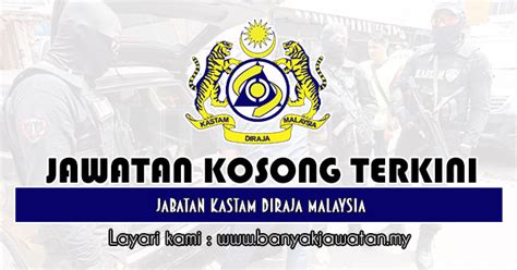 Calon hendaklah warganegara malaysia berusia tidak kurang daripada 18 tahun. Jawatan Kosong di Jabatan Kastam Diraja Malaysia - 31 Mac ...
