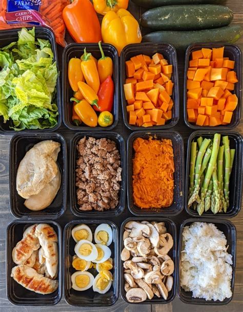 Healthy Meal Prep Ideas For Weight Loss Examples And Forms Photos