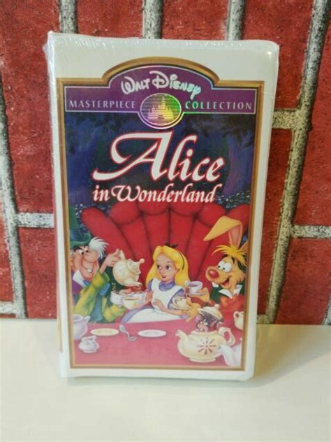Disney Alice In Wonderland Masterpiece Collection VHS 036 Factory For
