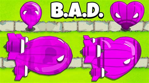 We Made Every Bloon A Bad In Btd Youtube
