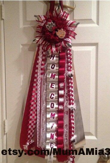 Homecoming Mum With Paw Prints Cy Fair Custom Orders Welcome