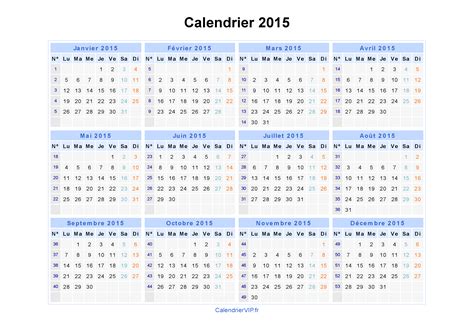 Calendrier Semaine 2015 Calendar Template 2016