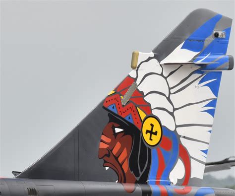 Airplane Tail Art On European And United States Military Aircraft With