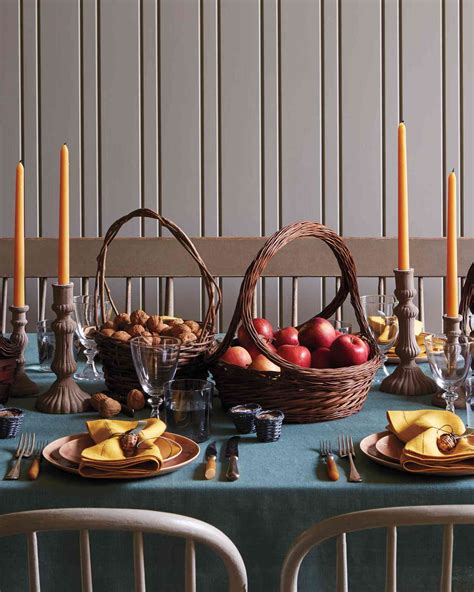 Best Thanksgiving Table Setting Ideas Martha Stewart