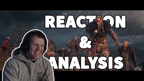 Assassins Creed Valhalla Cinematic Trailer Reaction Analysis Youtube