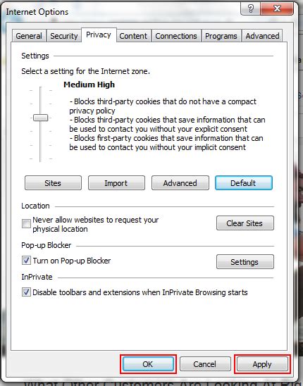How To Enable Cookies In Internet Explorer Learn With Techboomers