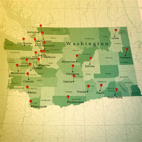Best Pacific Northwest Map Stock Photos Pictures And Royalty Free Images