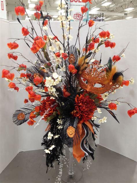 Halloween Traditions Masquerade Floral Arrangement By Christian Rebollo