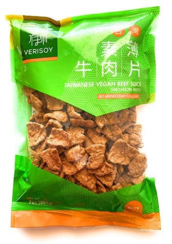 Textured Vegetable Protein Tvp Taiwanese Vegan Beef Slice Premium