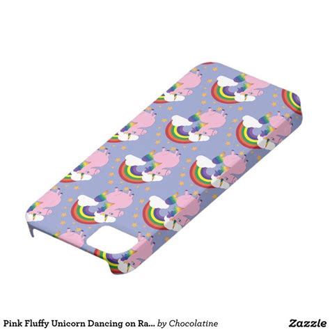 Pink Fluffy Unicorn Dancing On Rainbow Iphone Case Iphone Case Covers