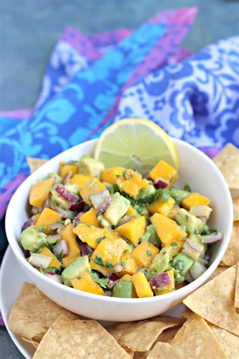 Mango Avocado Salsa Is Bursting With Flavor And Easy To Make In Minutes