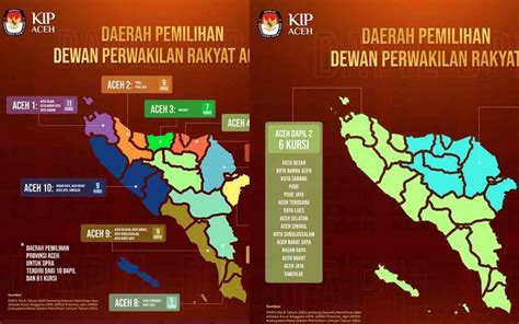 Inilah Jumlah Kursi Dan Dapil DPR Aceh Dan DPR RI Untuk Provinsi Aceh
