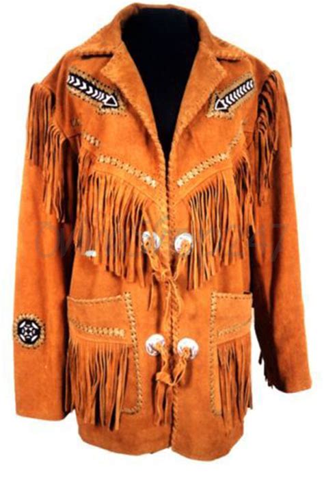 We've all heard of suede leather just as much as we've seen it, far more times than we may be able to count. MEN'S HANDMADE BROWN AMERICAN WESTERN SUEDE LEATHER JACKET FRINGES COWBOY COAT - Outerwear