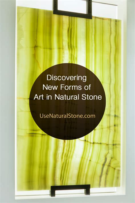 Discovering New Art In Natural Stone Walls Sculpture Slabs